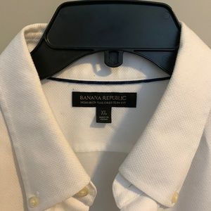 White Banana Republic Dress Shirt